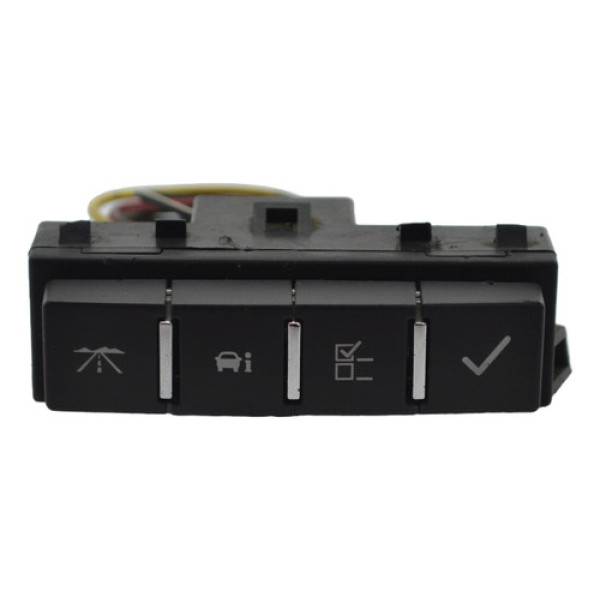 Botão Comando Estabilidade Informações Captiva Led Ambar Ori Preto