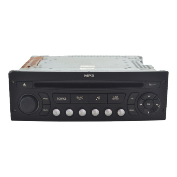 Radio Aparelho Som Painel Citroen C4 2011 Original