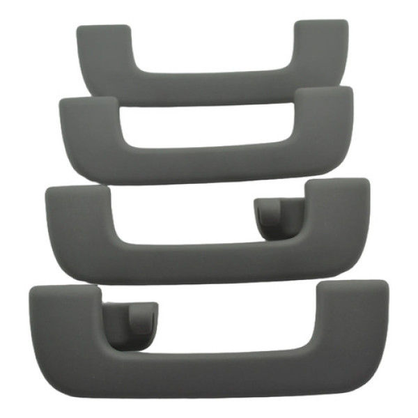 Kit 4 Puxador Alça Teto Pqp A4 2018 Original Cinza