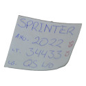 Quebra Sol Lado Direito Passageiro Sprinter 2022 Origina