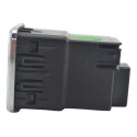 Entrada Conector Usb Auxiliar Argo 2019 Cronos Origina Preto