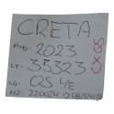 Quebra Sol Lado Esquerdo Passageiro Creta 2023 Original