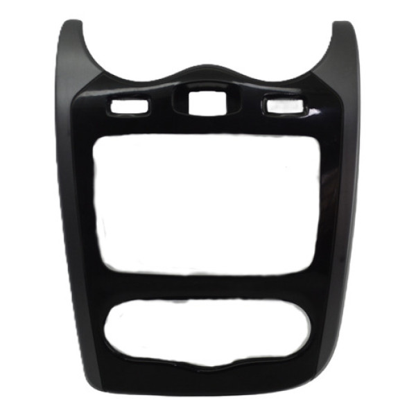 Moldura Radio Painel Central Sandero 2012 Original Preto