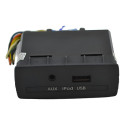 Entrada Conector Usb Auxiliar Console Kia Soul 2011 Original - Preto