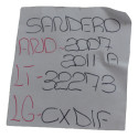Kit 4 Difusor Saida Ar Painel Sandero 2007 A 2013 Original