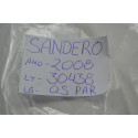 Par Quebra Sol Direito Esquerdo Renault Sandero 2008 Origina