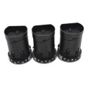 Kit 3 Difusor Ar Central Painel Peugeot 308 2013 Original