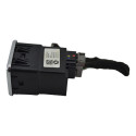 Entrada Conector Usb Auxiliar Fiat Cronos 2019 Argo Original - Preto