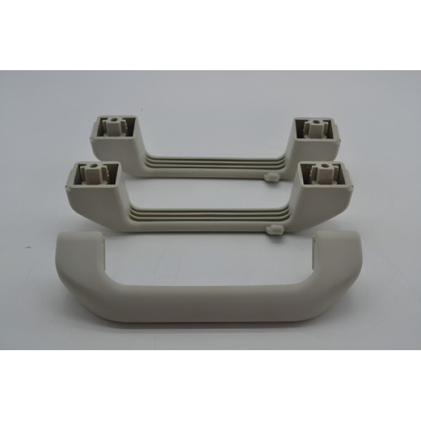 Kit 3 Puxador Alça Teto Pqp Fiat Palio 2017 Original Cinza