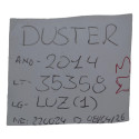 Luz Interna Central Teto Duster 2014 Sandero Logan Original