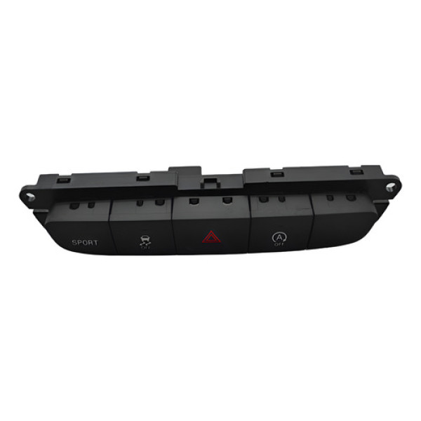 Botão Pisca Alerta Off Tração Sport Fiat Toro 2019 Original - Preto