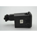 Entrada Dupla Conector Usb Gm Tracker Onix 20 A 25 Original