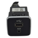 Entrada Conector Auxiliar Usb Console Fiat Argo 2018 Origina