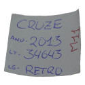Espelho Retrovisor Interno Gm Cruze 2013 Origina