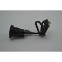 Entrada Conector Usb Auxiliar Citroen Aircross 2012 Original Preto