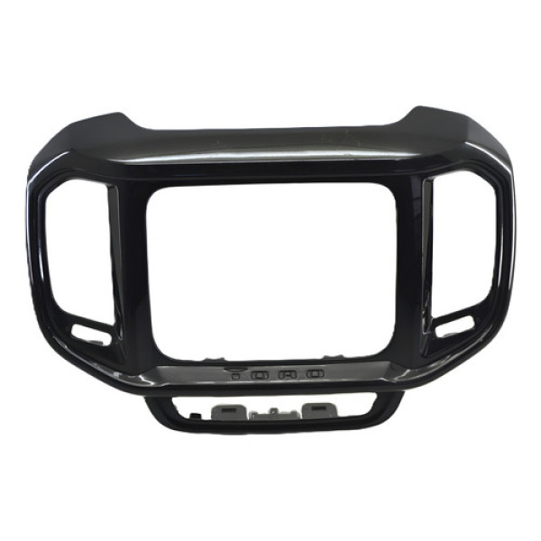 Moldura Multimidia Painel Central Fiat Toro 2019 Original Preto Moldura Multimidia Painel Central Fiat Toro 2019 Original Preto