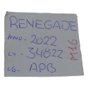 Encosto Apoio Braço Console Renegade 2022 Original Preto