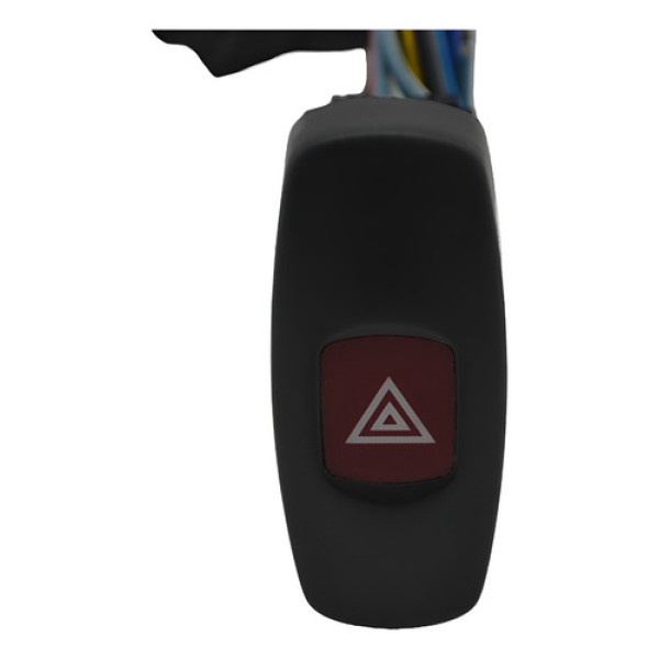 Botão Interruptor Pisca Alerta Fiat Marea 2002 Original Preto