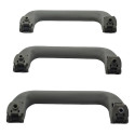 Kit 3 Apoio Puxador Alça Teto Pqp Vw Spacefox 2011 Original Cinza