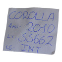 Botão Comando Regulagem Retrovisor Corolla Xei 2010 Original