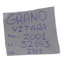 Botão Desembaçador Painel Grand Vitara 2001 Original