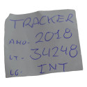 Fechadura Puxador Tampa Porta Luvas Tracker 2018 Original