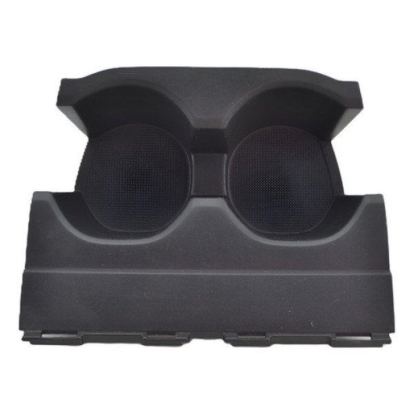 Moldura Porta Copo Console Central Honda City 2016 Original Preto