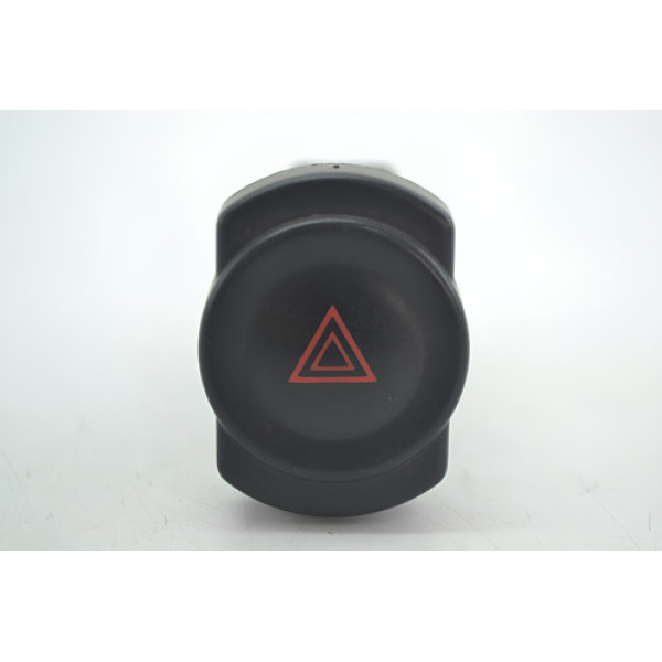 Botão Pisca Alerta Painel Renault Sandero 2009 Original - Preto