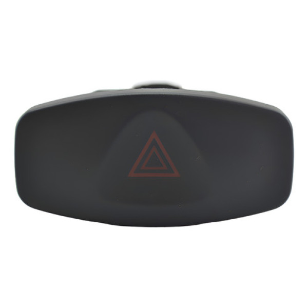 Botão Pisca Alerta Painel Renault Sandero 2013 Original - Preto