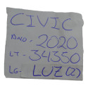 Luz Interna Teto Central Traseira Civic 2020 Original