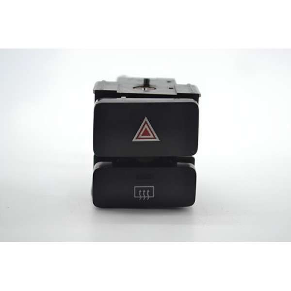 Botão Pisca Alerta Desembaçador Painel Toyota Corolla Origin Preto