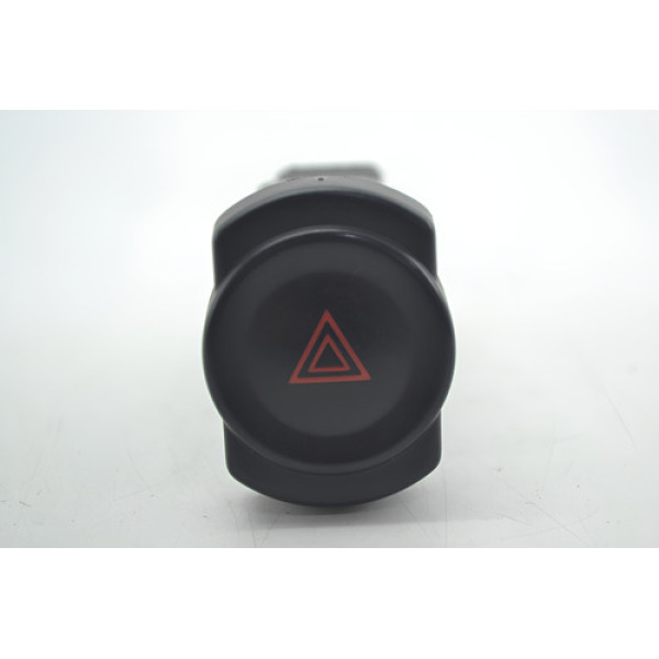 Botão Pisca Alerta Painel Renault Sandero 2008 Original - Preto