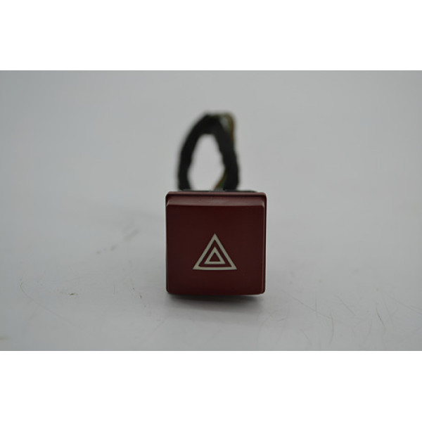 Botão Pisca Alerta Painel Peugeot 207 2008 Original - Vermelho Botão Pisca Alerta Painel Peugeot 207 2008 Original - Vermelho