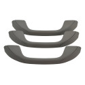 Kit 3 Puxador Alça Teto Pqp Sandero 2013 Duster Original Preto
