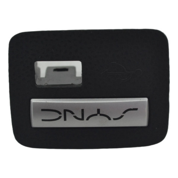 Moldura Entrada Usb Sem Conector Ford Fiesta 2018 Original Preto