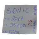 Comando Ar Condicionado Painel Gm Sonic 2017 Original