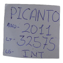 Botão Ar Condicionado Painel Kia Picanto 2011 Original Preto
