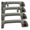 Kit 4 Puxador Alça Teto Pqp Interno Corolla 2020 Original Cinza