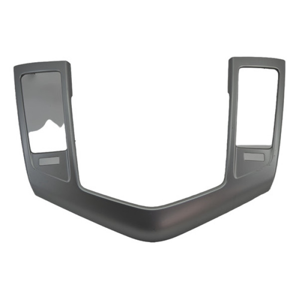 Moldura Central Painel Chevrolet Cruze 2014 Original Cinza Moldura Central Painel Chevrolet Cruze 2014 Original Cinza