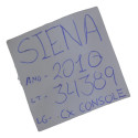 Console Central Câmbio Manual Siena 2010 Original