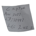 Luz Interna Porta Luvas Cortesia Captur 2021 2022 Original