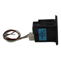 Entrada Conector Usb Auxiliar Nissan Kicks 2024 Original - Preto