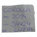 Par Luz Cortesia Interna Teto Corolla 2019 Original