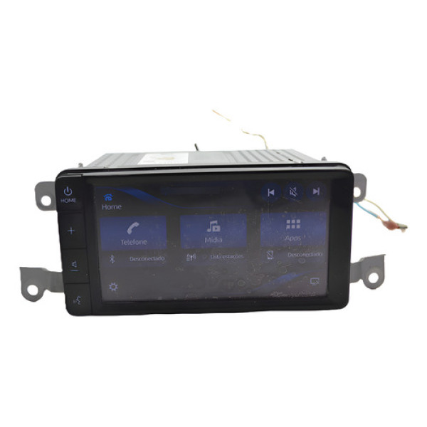 Tela Multimidia Painel Yaris 2019 Ate 2023 Original Preto