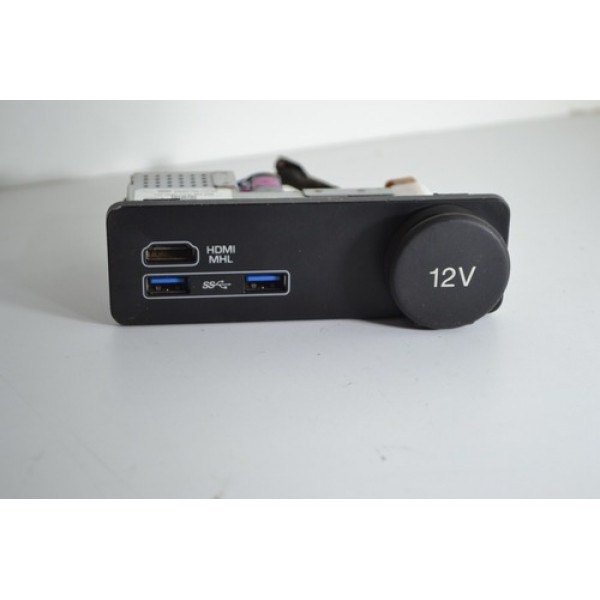 Entrada Usb Hdmi Tomada 12v Range Rover Evoque 2018 Original