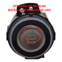 Botão Engine Start Stop Painel Veloster 2013 Origina Prateado