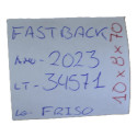 Kit Friso Acabamento Interno Fastback 2023 Original Black Piano