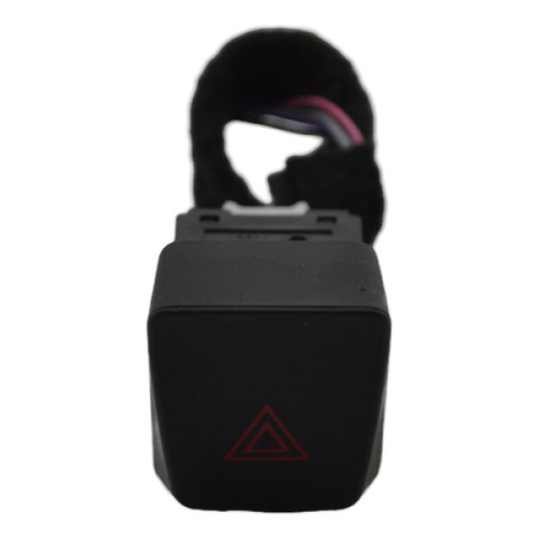 Botão Comando Pisca Alerta Painel Kicks 2024 Original Preto