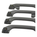 Kit 4 Puxador Alça Teto Pqp Pajero Hpe 2004 Original Cinza