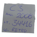 Espelho Retrovisor Interno C3  2008 Original